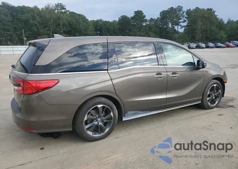 2022 Honda Odyssey Elite z USA, uszkodzony, nr VIN 5FNRL6H99NB023466